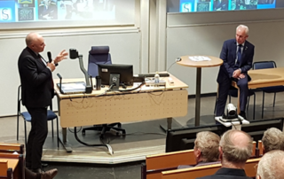 Sverker Göransson i Hörsalen vid Linnéuniversitetet i Kalmar 28 mars 2019.