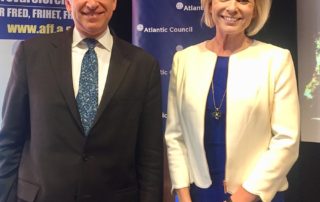 Barry Pavel och Anna Wieslander, Stockholm 15 maj 2019.