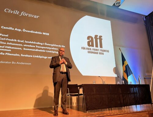 AFF seminarium i Linköping: Civilt försvar – nya tag i nya tider